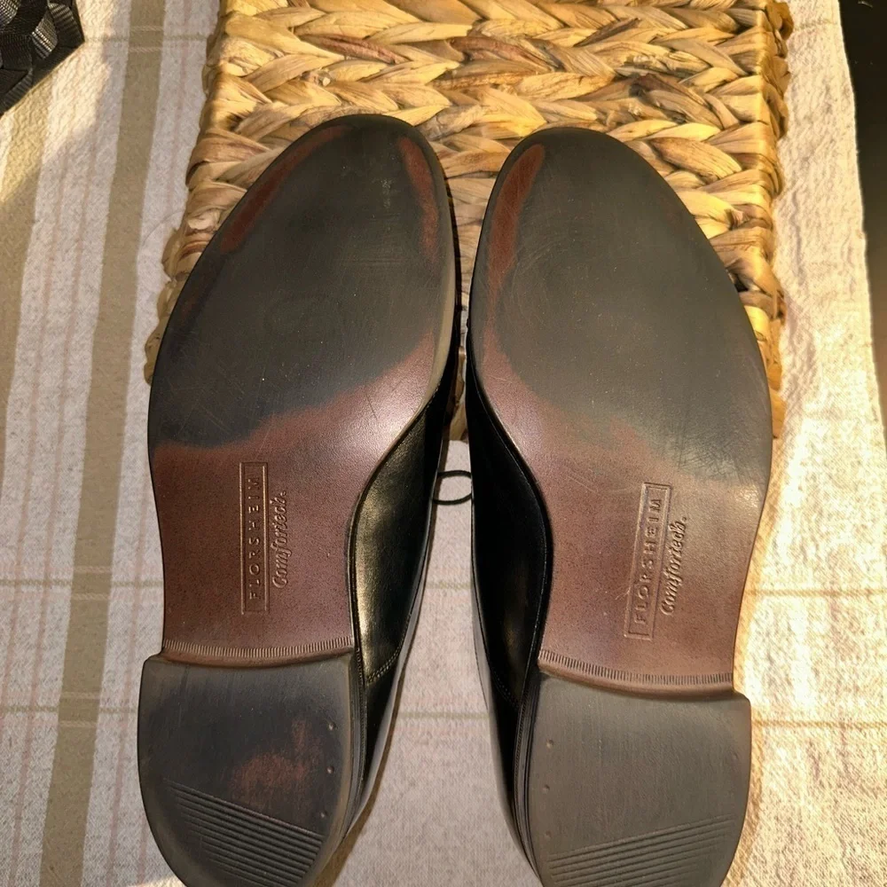 Florsheim Comfortech Black Oxford Men's Shoes - Size 10.5
